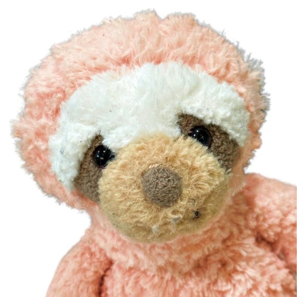 Mary Meyer Pink Sloth Stuffed Animal Plush Soft Toy 11 Inch - Picture 2 of 7